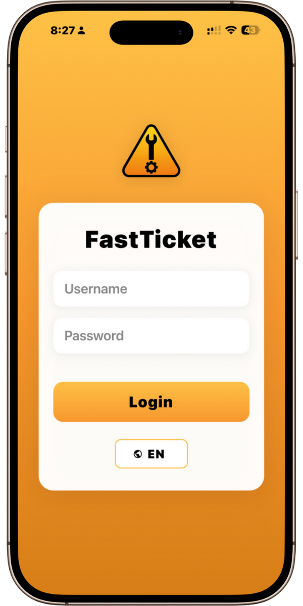 Login Screen